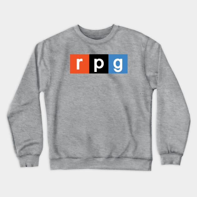 RPG Crewneck Sweatshirt by WMKDesign